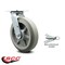 Service Caster 8 Inch Thermoplastic Rubber Swivel Caster with Roller Bearing and Swivel Lock SCC-30CS820-TPRRF-BSL - alternate 4